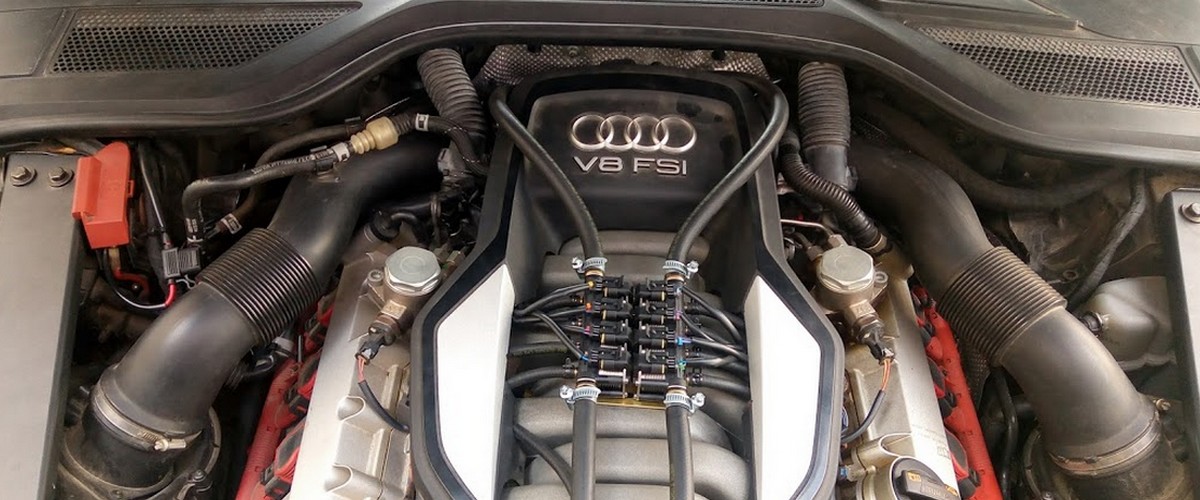 Audi v6 fsi instalacja gazowa